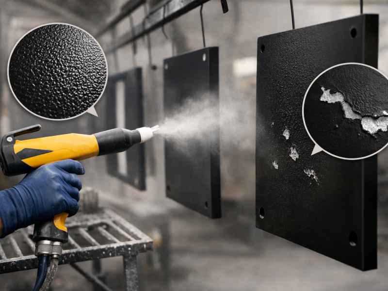 Najczęstsze błędy w malowaniu proszkowym